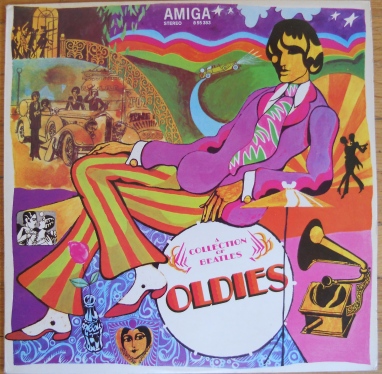 Amiga pressing of the compilation "A Collection of Beatles Oldies"
