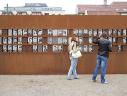 Memorial to victims of the Wall at Berlin at Bernauer Strasse (2011, author's photo)