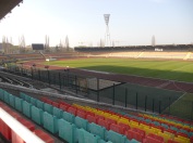 Playing field, a far left the main grandstand where BFC patron and Stasi Chief Erich Mielke watched the games from (photo: author).