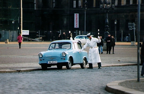Trabi - 500 with cop