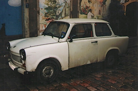 A Trabant P601, the most popular model of the vehicle (photo: D. Currie).