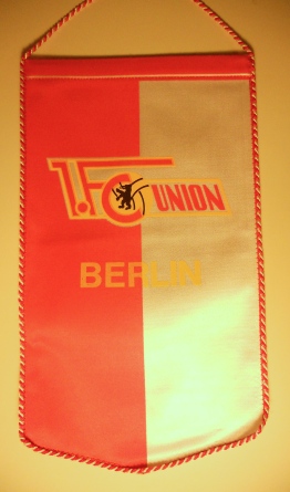 1. FC Union pennant from late 1970s / early 1980s (photo: editor).