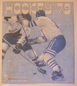 Page from Panini's Hockey 79 album.