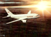 Interflug A 310 passenger jet (Bild u. Heimat, 1988)